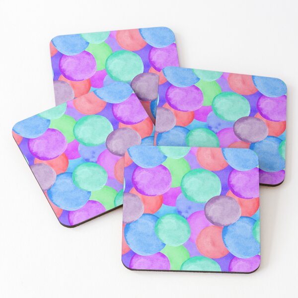 Item preview, Watercolor Circle Pattern designed and sold by HematiteDesign.