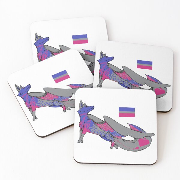 Item preview, Flying fox Pride Month Androgyne designed and sold by beckyhowling.