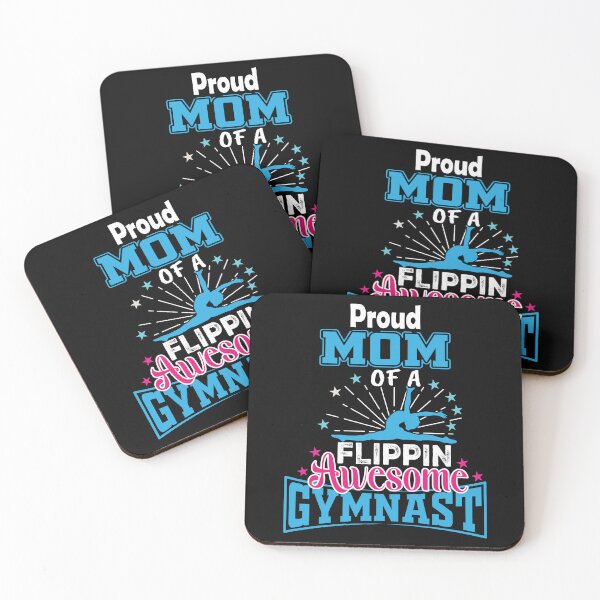 Item preview, Proud Mom Of A Flippin Awesome Gymnast Gymnastics Mom    designed and sold by NNStoreFreiburg.