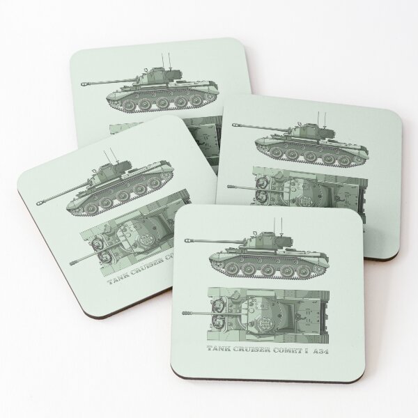 Item preview, Comet A34 British WW2 Tank Diagrams designed and sold by MilitaryMart.