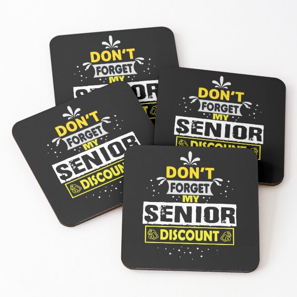 Item preview, Senior Don't  Forget My Discount - Gifts For Senior Citizens  designed and sold by NNStoreFreiburg.