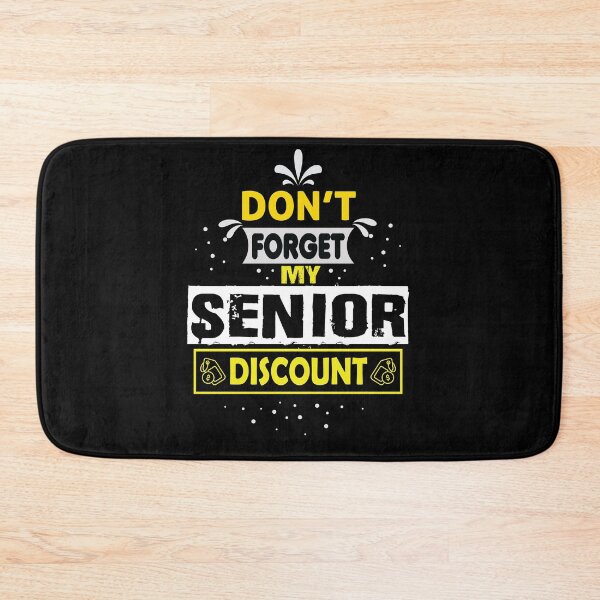 Item preview, Senior Don't  Forget My Discount - Gifts For Senior Citizens  designed and sold by NNStoreFreiburg.