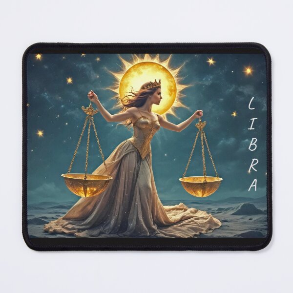 Item preview, LIBRA SEASON STICKER THE SCALES MYSTICAL designed and sold by Arts4U.