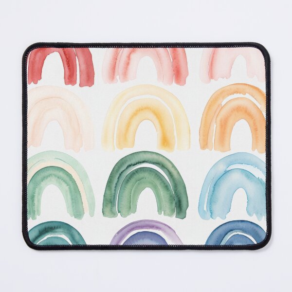 Item preview, Watercolor Rainbow Pattern designed and sold by yumas.