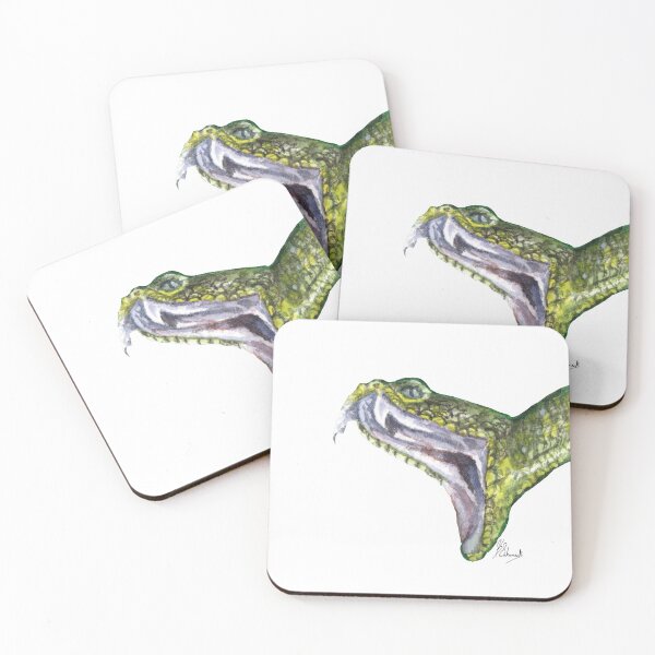 Item preview, Watercolor Animal Print, Snake designed and sold by SchmeckStudio.