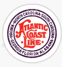 Atlantic Coast Line Railroad Sticker