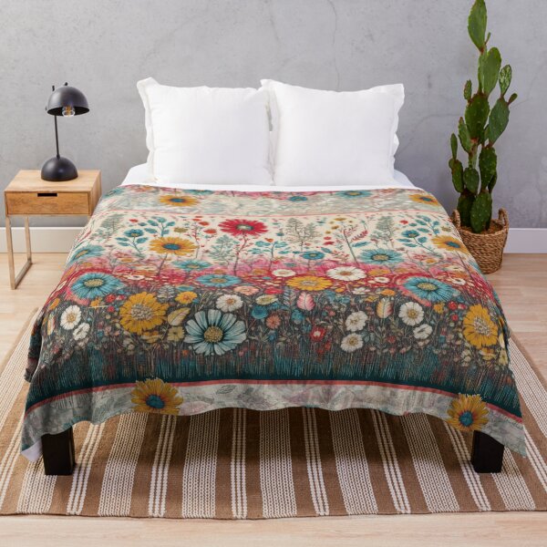Item preview, Retro Hippie: Patchwork Garden designed and sold by J Marielle Designs.