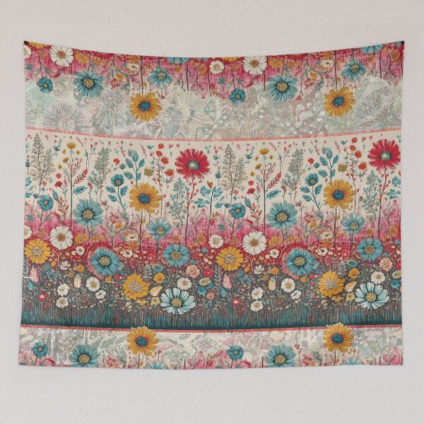 Item preview, Retro Hippie: Patchwork Garden designed and sold by J Marielle Designs.