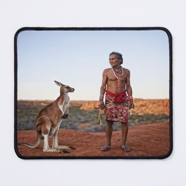 Item preview, The Kangaroo and the Aborigine designed and sold by Collection de trésors .