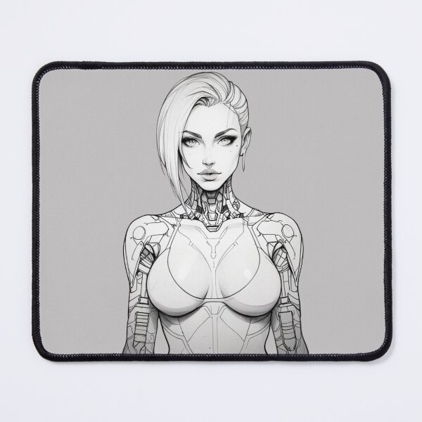Item preview, Cyborg Girl designed and sold by ArtCraftLab.