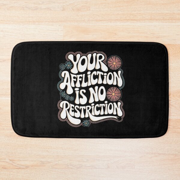 Item preview, Your Affliction Is No Restriction - Motivational Quote Design designed and sold by love3617.