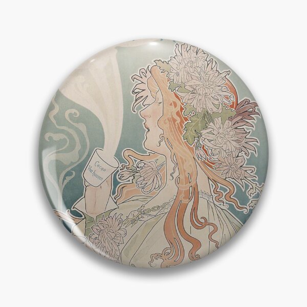 Item preview, Cacao Van Houten by Alphonse Mucha (1896) designed and sold by thirdwheeltees.