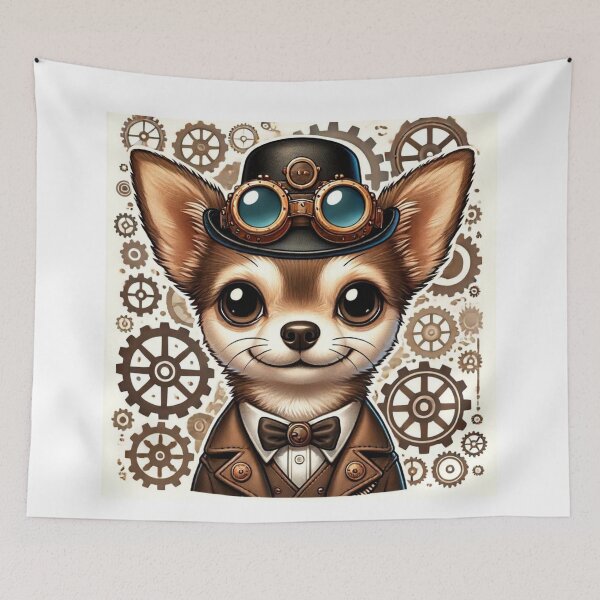 Item preview, Steampunk Chihuahua Mix designed and sold by Sillytoe.