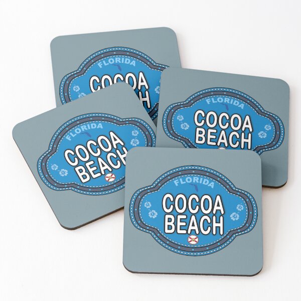 Item preview, Cocoa Beach Florida stitching effect designed and sold by studioss76.