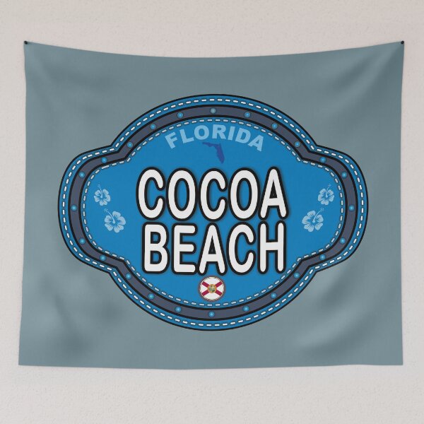 Item preview, Cocoa Beach Florida stitching effect designed and sold by studioss76.