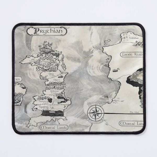 Item preview, aesthetic bookish prythian map designed and sold by rlav123.