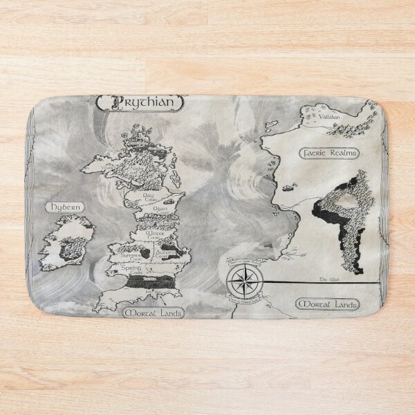 Item preview, aesthetic bookish prythian map  designed and sold by rlav123.