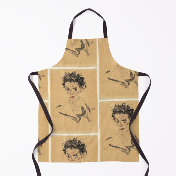 Item preview, Self-Portrait Painting by Egon Schiele designed and sold by TeeARTHY.