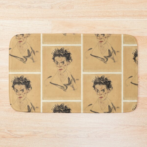 Item preview, Self-Portrait Painting by Egon Schiele designed and sold by TeeARTHY.