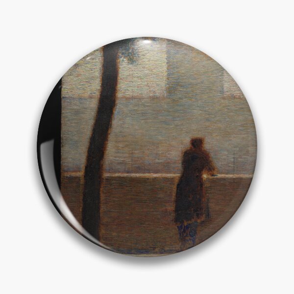 Item preview,  Georges Seurat  A Man Leaning on a Parapet designed and sold by TeeARTHY.