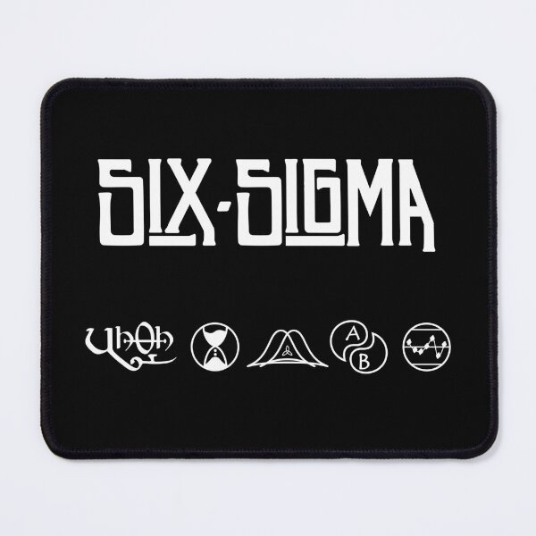 Item preview, Zeppelin Style Six Sigma DMAIC Emblem designed and sold by QICuriosities.