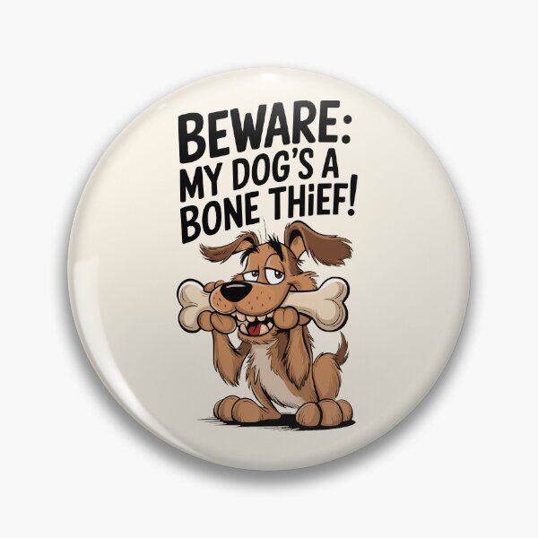 Item preview, Bone Thief Dog Halloween Design designed and sold by MolonasDesigns.