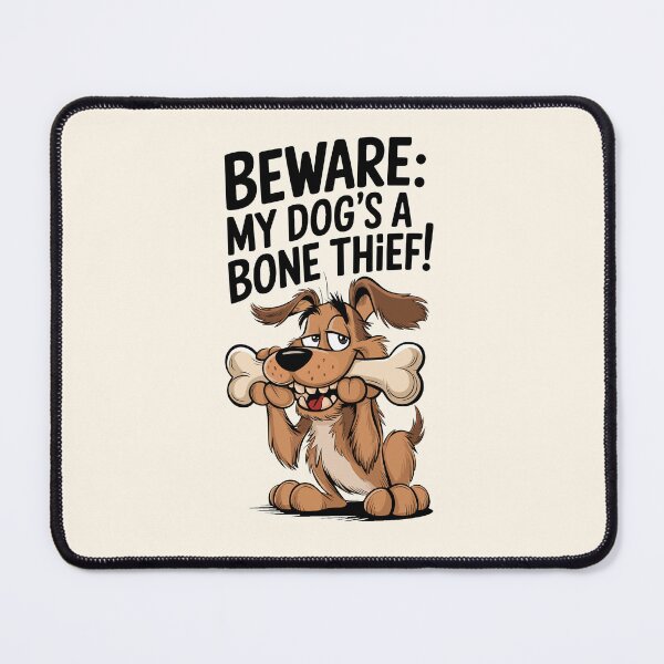 Item preview, Bone Thief Dog Halloween Design designed and sold by MolonasDesigns.