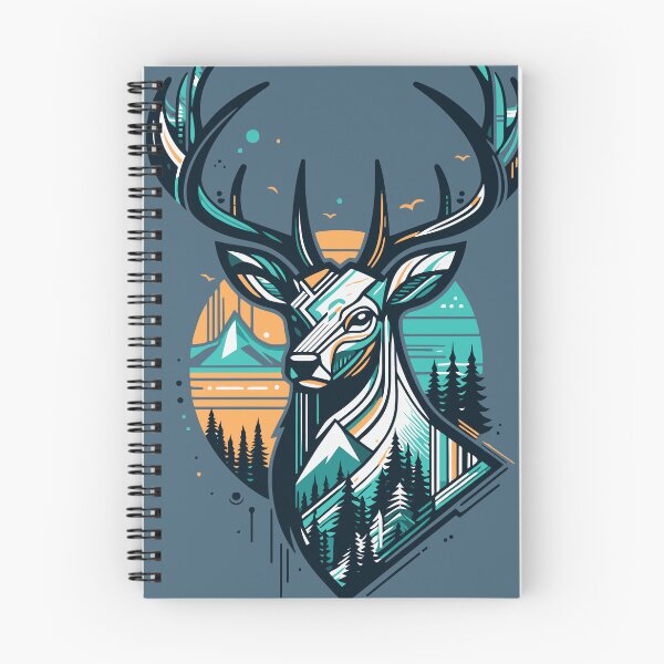 Item preview, Stylized art deer  designed and sold by PursuitOutdoors.