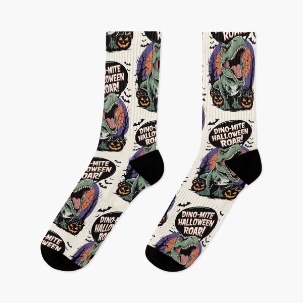 Item preview, Dino-mite Halloween Roar Design designed and sold by MolonasDesigns.