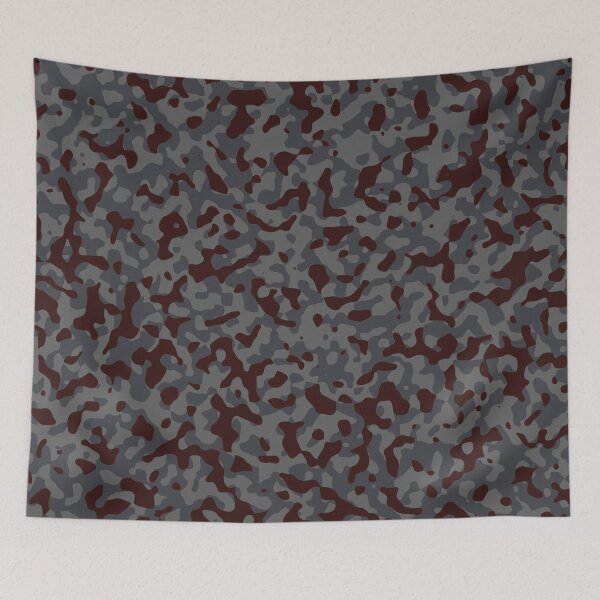 Item preview, Dark Maroon, Charcoal Gray, and Ash Gray Camouflage Pattern designed and sold by ModdiesColors.