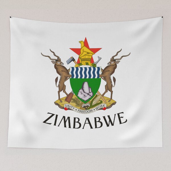 Item preview,  Coat of Arms Zimbabwe designed and sold by jeshands.