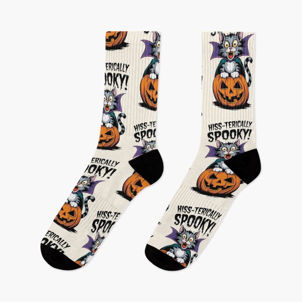 Item preview, Hiss-terically Spooky Cat Design designed and sold by MolonasDesigns.