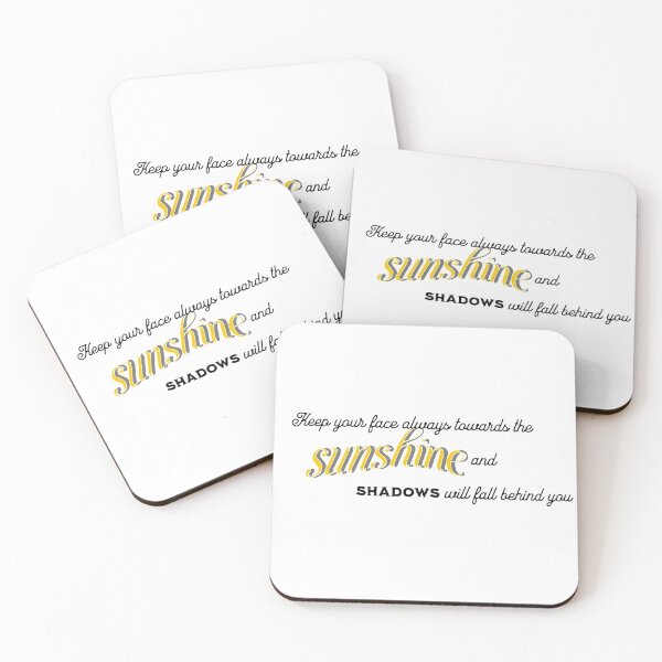 Item preview, Face Towards the Sunshine Text designed and sold by StormandStar.