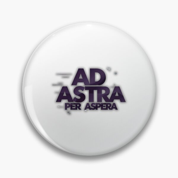 Item preview, "Ad Astra Per Aspera" – Through hardships to the stars, motivational | positivity | mindfulness gift    designed and sold by FitEnvy.