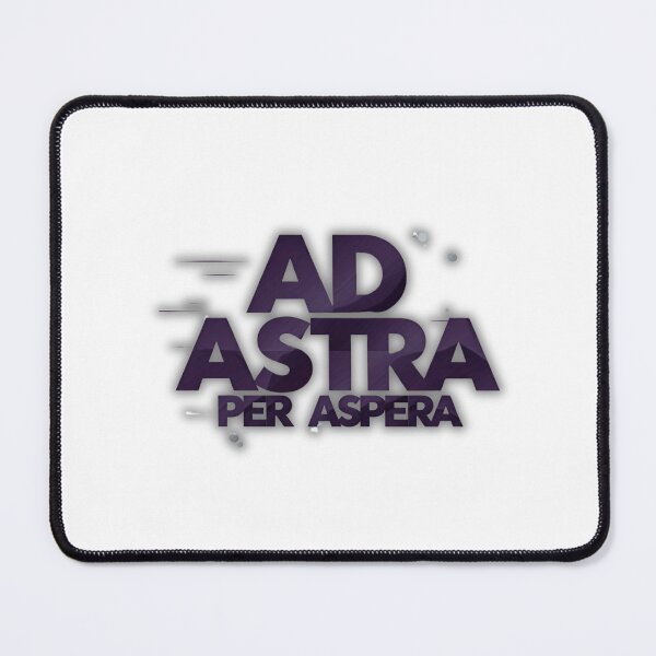 Item preview, "Ad Astra Per Aspera" – Through hardships to the stars, motivational | positivity | mindfulness gift    designed and sold by FitEnvy.