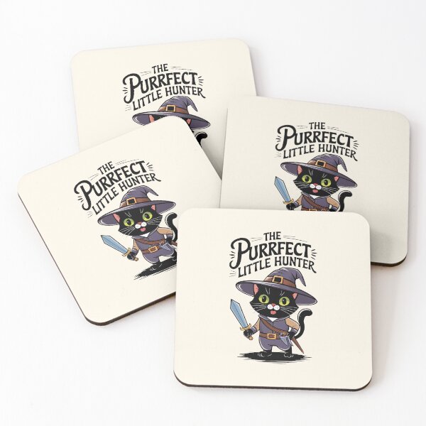 Item preview, Purrfect Little Witch Hunter Design designed and sold by MolonasDesigns.