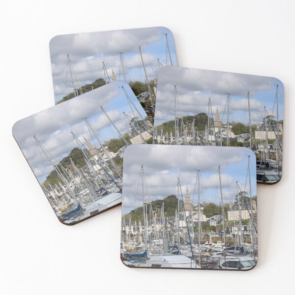 Item preview, bell tower among the masts designed and sold by Open Road Gallery .