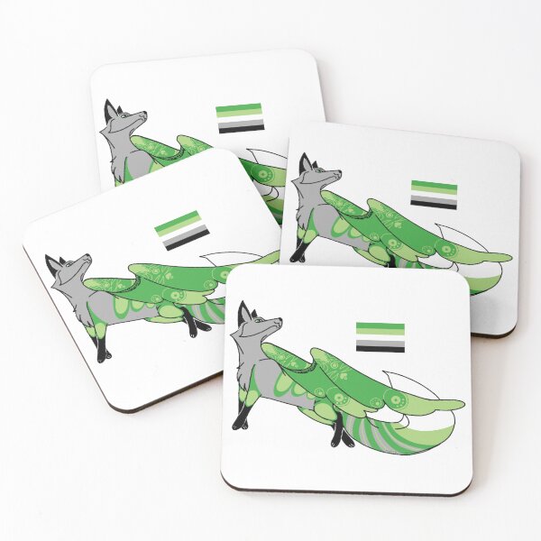 Item preview, Flying fox Pride Month aromantic designed and sold by beckyhowling.