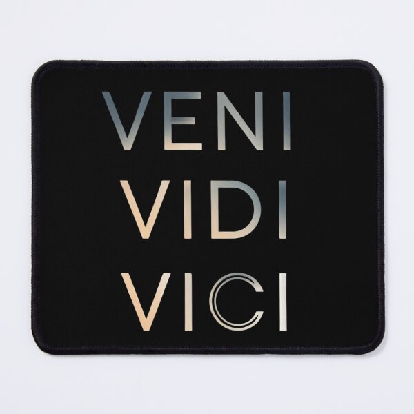 Item preview, "Veni, Vidi, Vici" – I came, I saw, I conquered. motivational | positivity | mindfulness gift designed and sold by FitEnvy.
