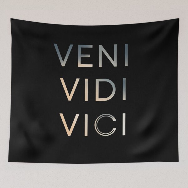 Item preview, "Veni, Vidi, Vici" – I came, I saw, I conquered. motivational | positivity | mindfulness gift    designed and sold by FitEnvy.
