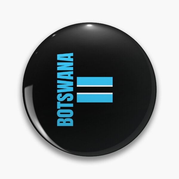 Item preview, Botswana Flag designed and sold by jeshands.