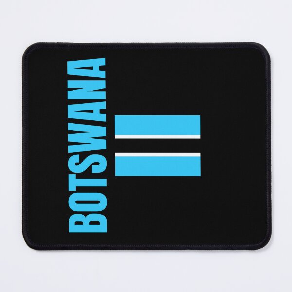 Item preview, Botswana Flag designed and sold by jeshands.