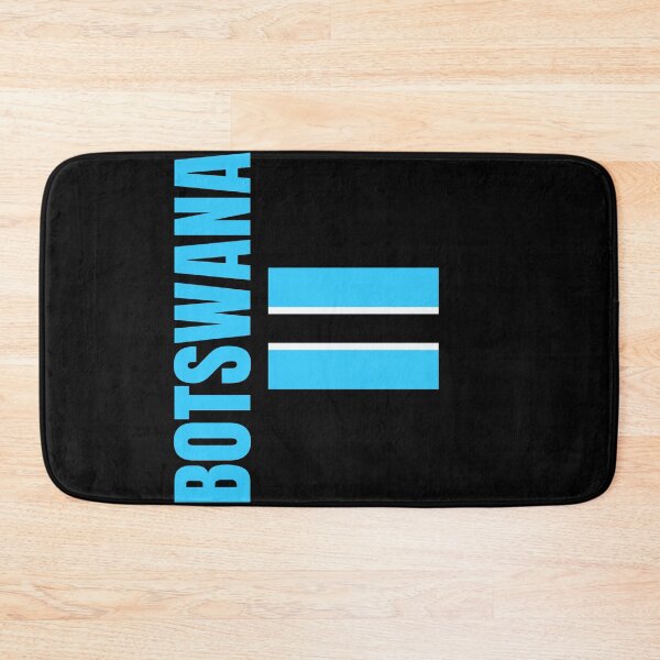 Item preview, Botswana Flag designed and sold by jeshands.