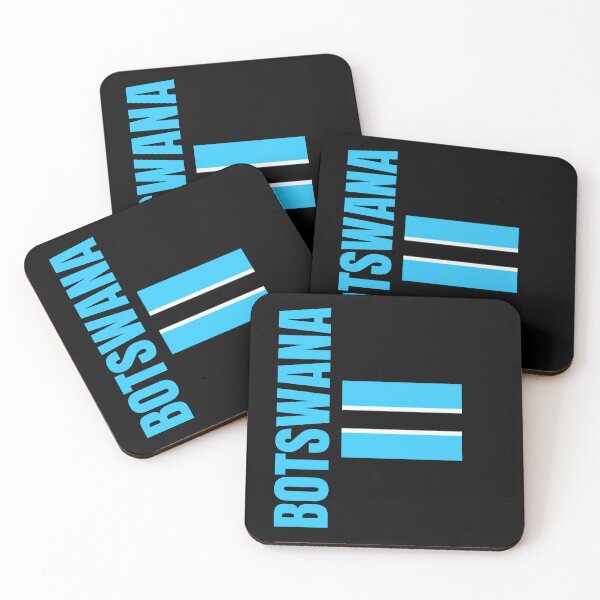 Item preview, Botswana Flag designed and sold by jeshands.