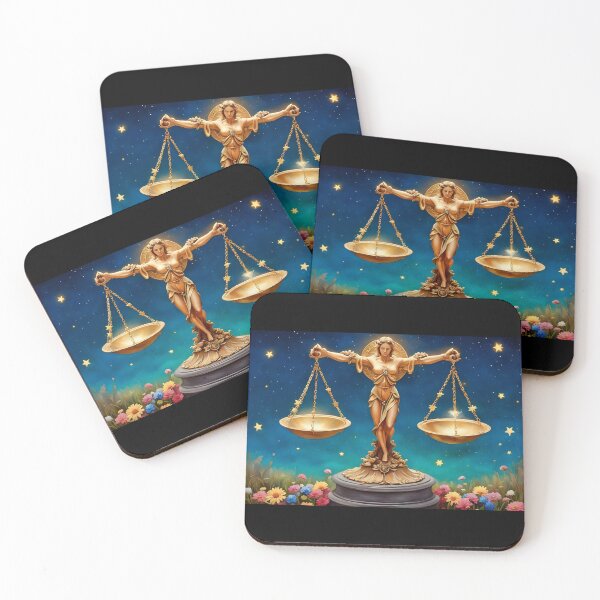 Item preview, LIBRA SEASON SCALES ASTROLOGY ZODIAC STICKER designed and sold by Arts4U.