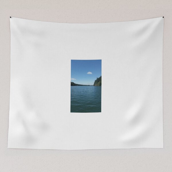 Item preview, Boating through Fall Creek designed and sold by Tamara McDonnell.