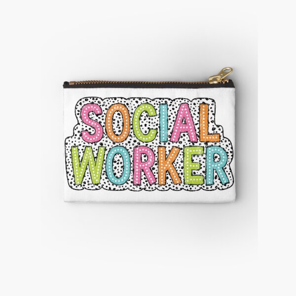Item preview, Dalmatian background Social Worker designed and sold by Curious Frog.