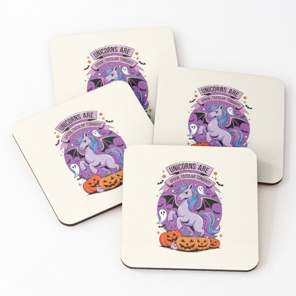 Item preview, Spook-tacular Unicorn Halloween Design designed and sold by MolonasDesigns.