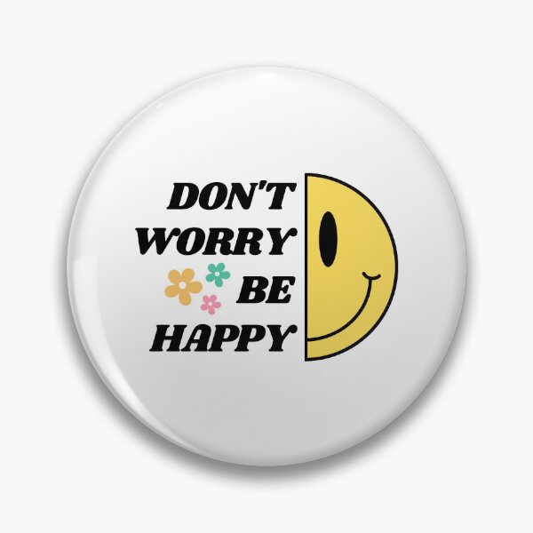 Item preview, Don't Worry Be Happy designed and sold by GoodBookThreads.
