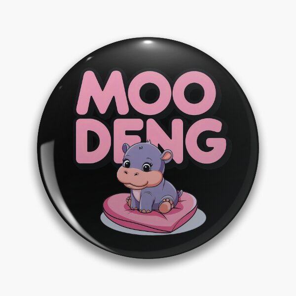 Item preview, Cute Moo Deng designed and sold by saloui.